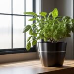 Indoor herb gardening